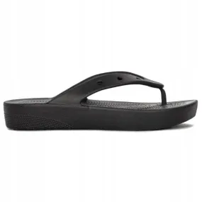 כפכפי אצבע פלטפורמה לנשים קרוקס Crocs 207714-001 Classic Platform Flip