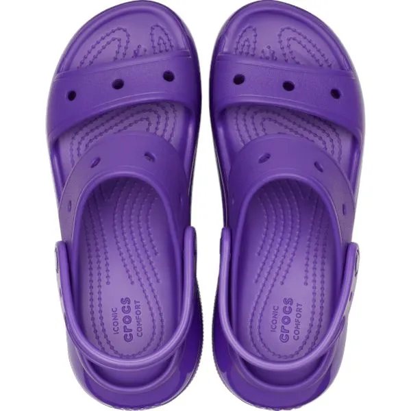 סנדלי קרוקס פלטפורמה במהדורה מיוחדת Crocs Classic Mega Crush Sandal 207989-518