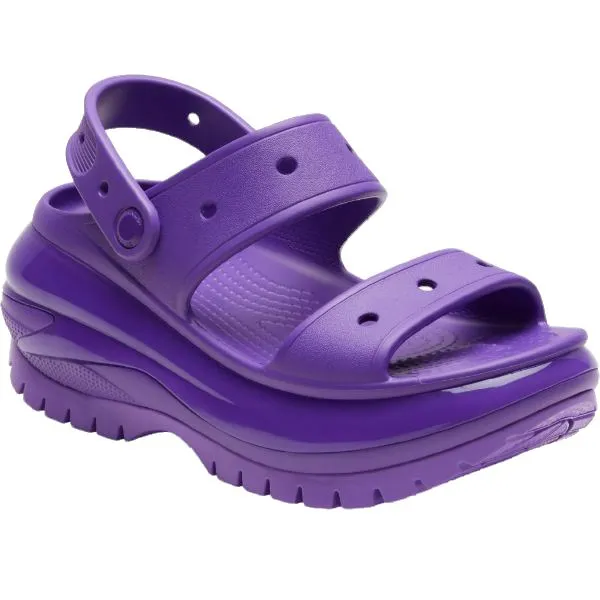 סנדלי קרוקס פלטפורמה במהדורה מיוחדת Crocs Classic Mega Crush Sandal 207989-518