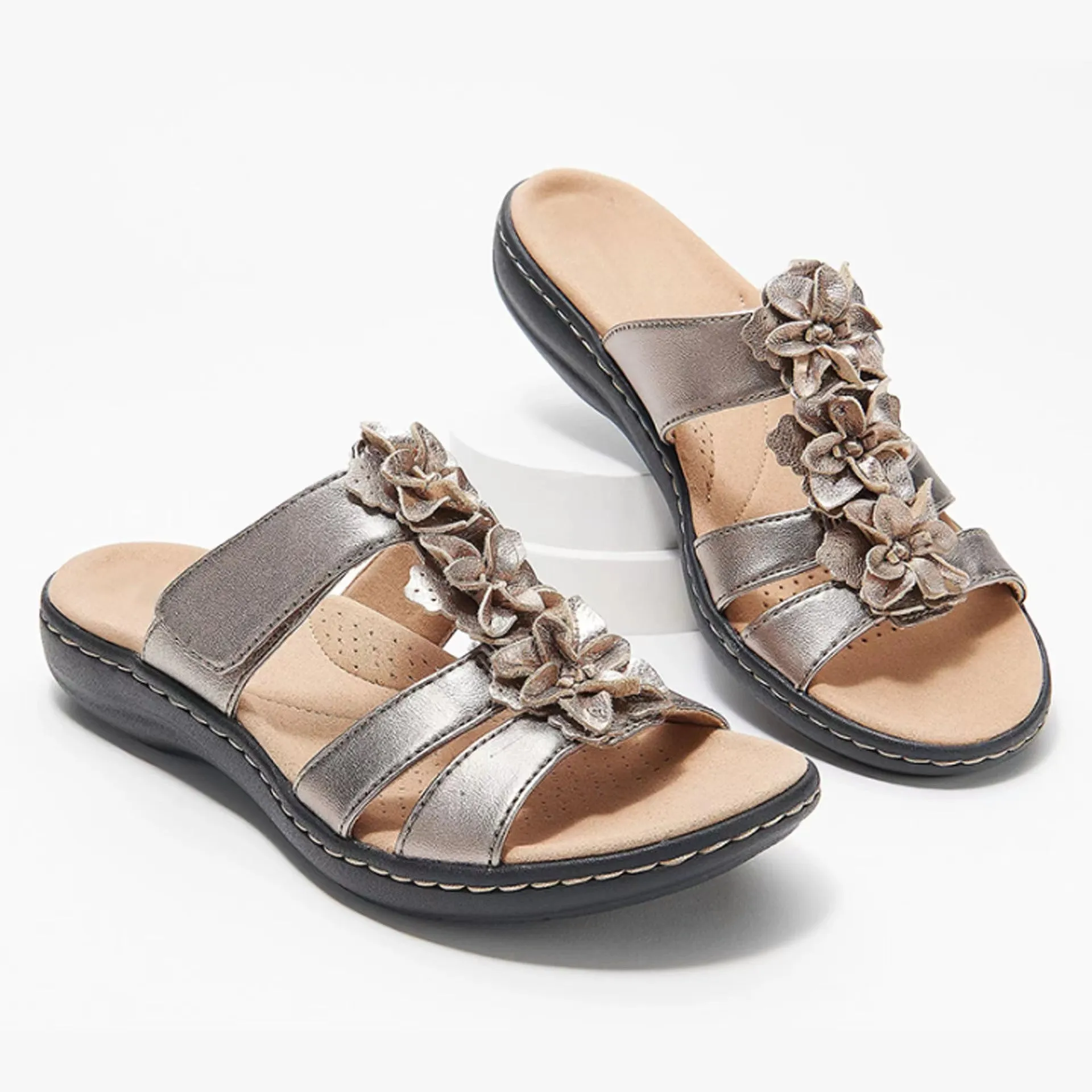2024 Fishmouth Flowers Casual Comfortable Slippers