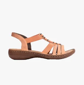 60851-38 Womens Sandals Orange