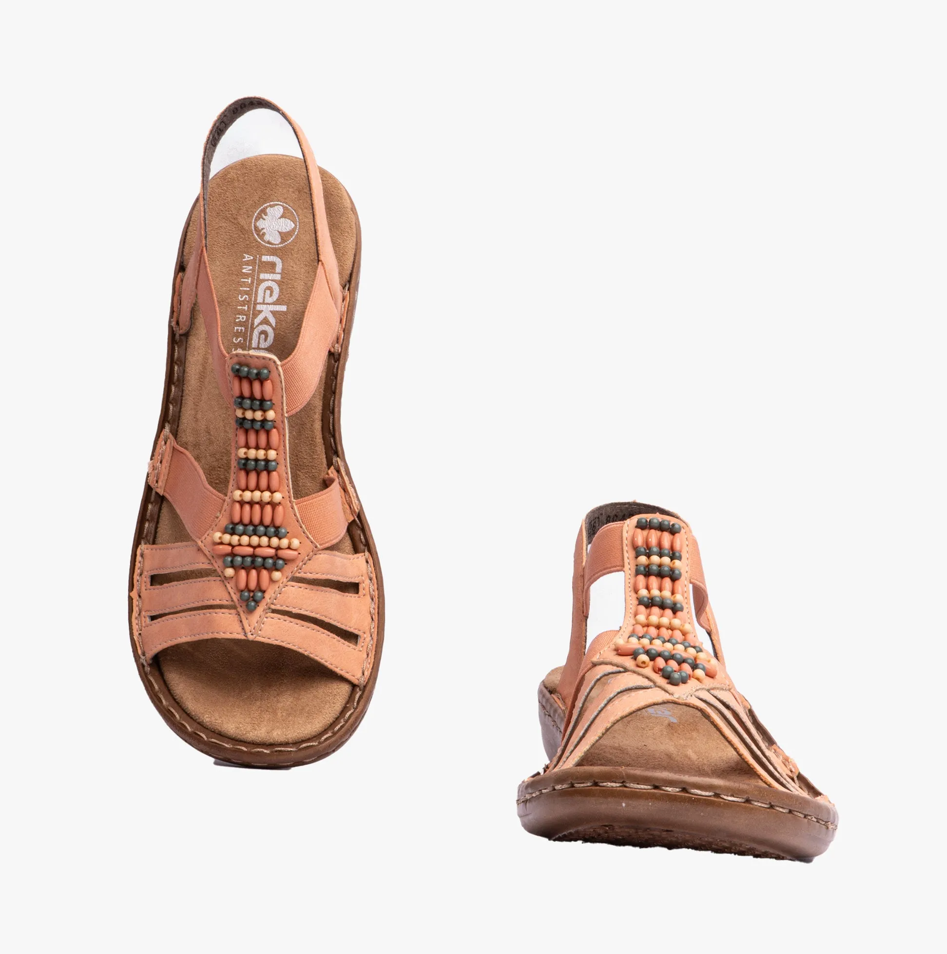 60851-38 Womens Sandals Orange