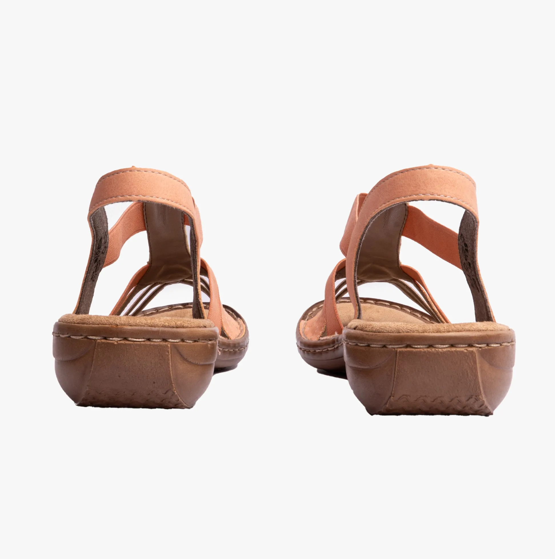 60851-38 Womens Sandals Orange
