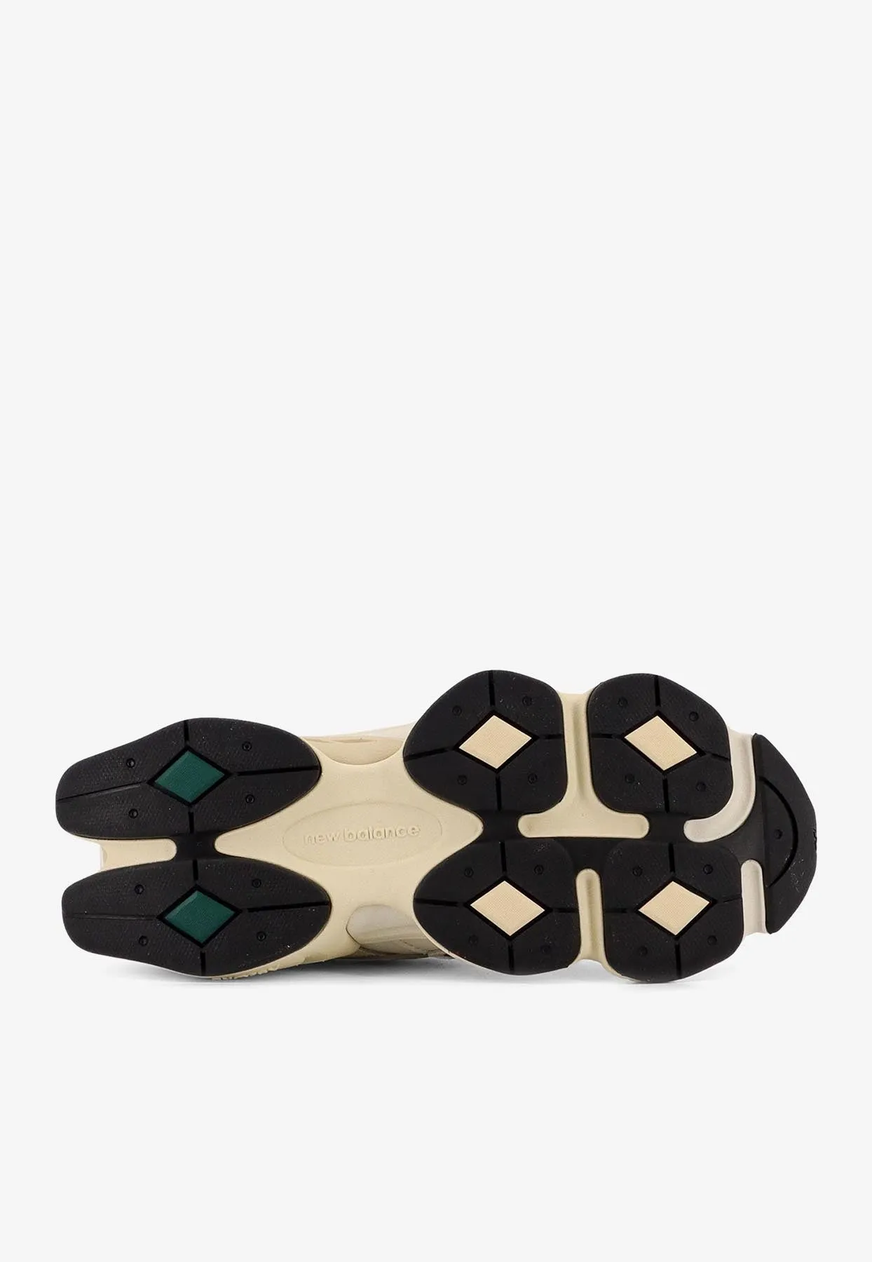 9060 Leather and Mesh Sneakers