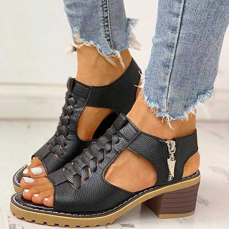 Amara Woven Heels