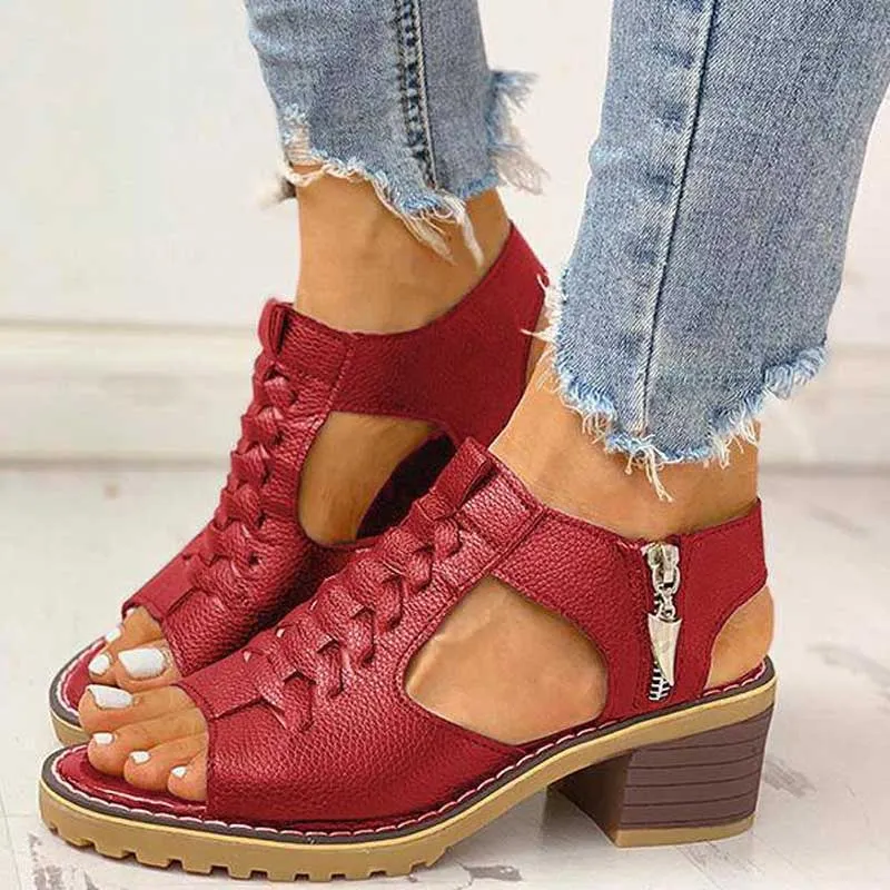 Amara Woven Heels
