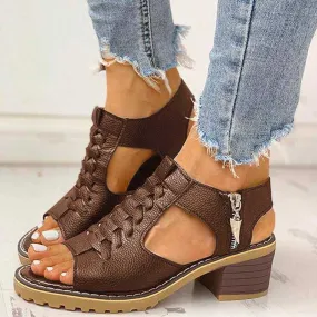 Amara Woven Heels