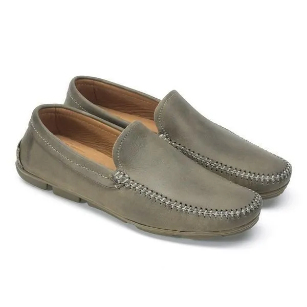 Anatomic Aruja Chumbo Grey Driver Shoes
