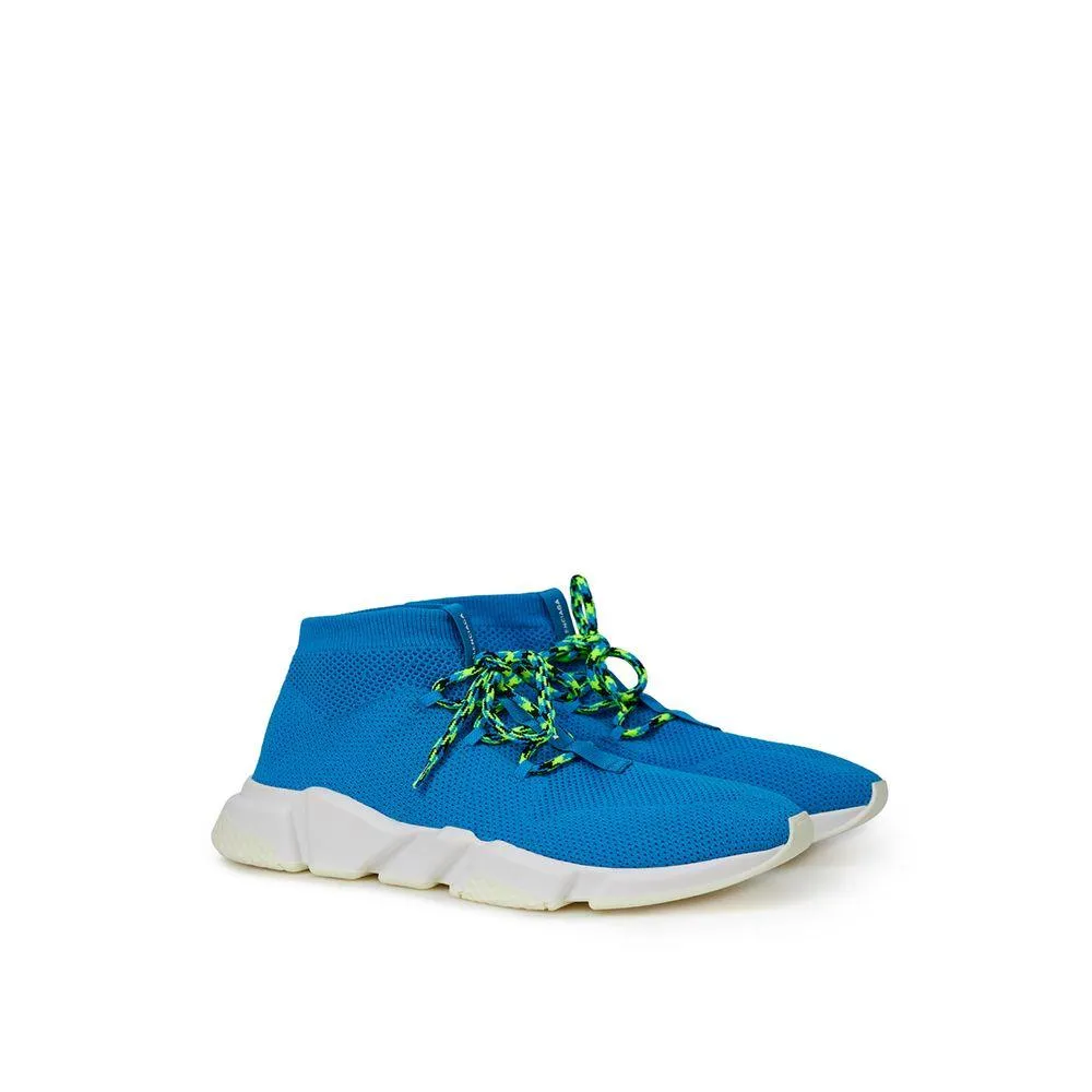 Balenciaga Exquisite Blue Cotton Sneakers for Herre