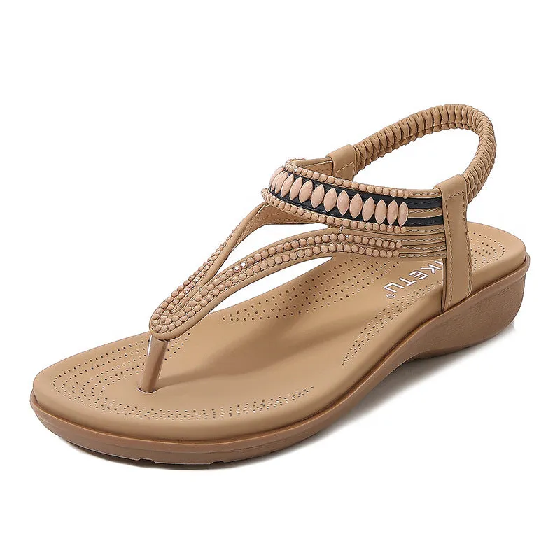 Beaded Soft Comfortable Sandals
