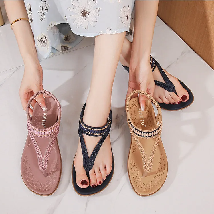 Beaded Soft Comfortable Sandals