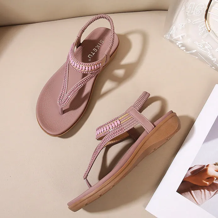 Beaded Soft Comfortable Sandals