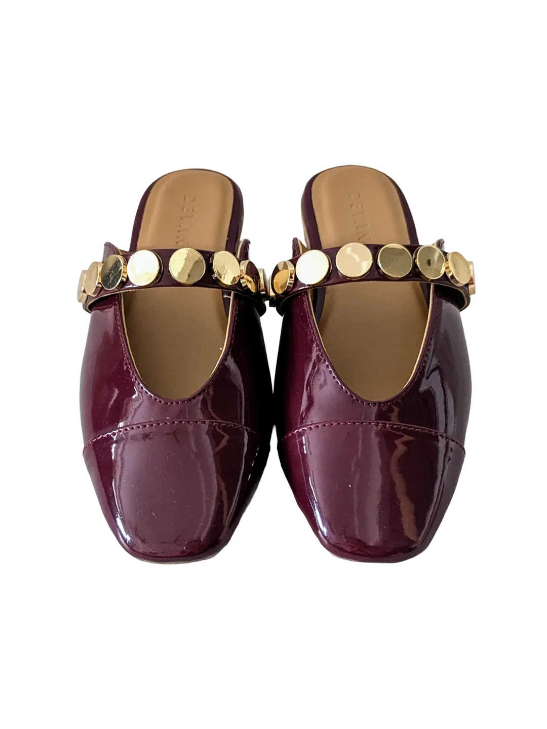 Bianca Mules Glazed Cherry