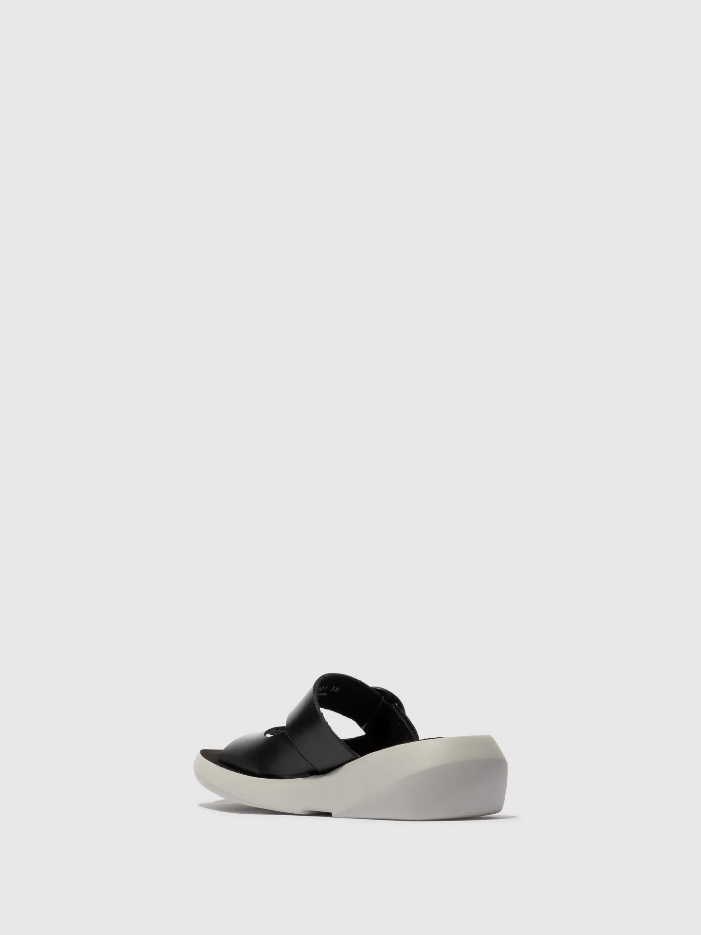 Buckle Mules BAFI029FLY BLACK