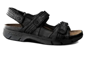Cambrian Men's Navigator Walking Sandals- Black