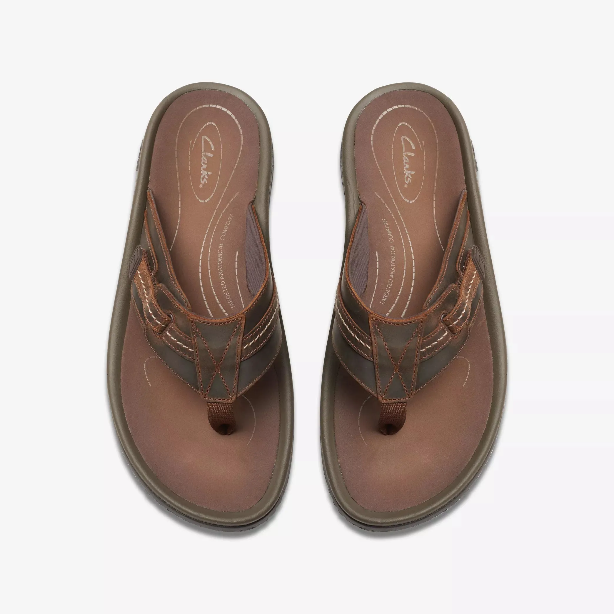 Clarks Men's Wesley Sun Beeswax Leather