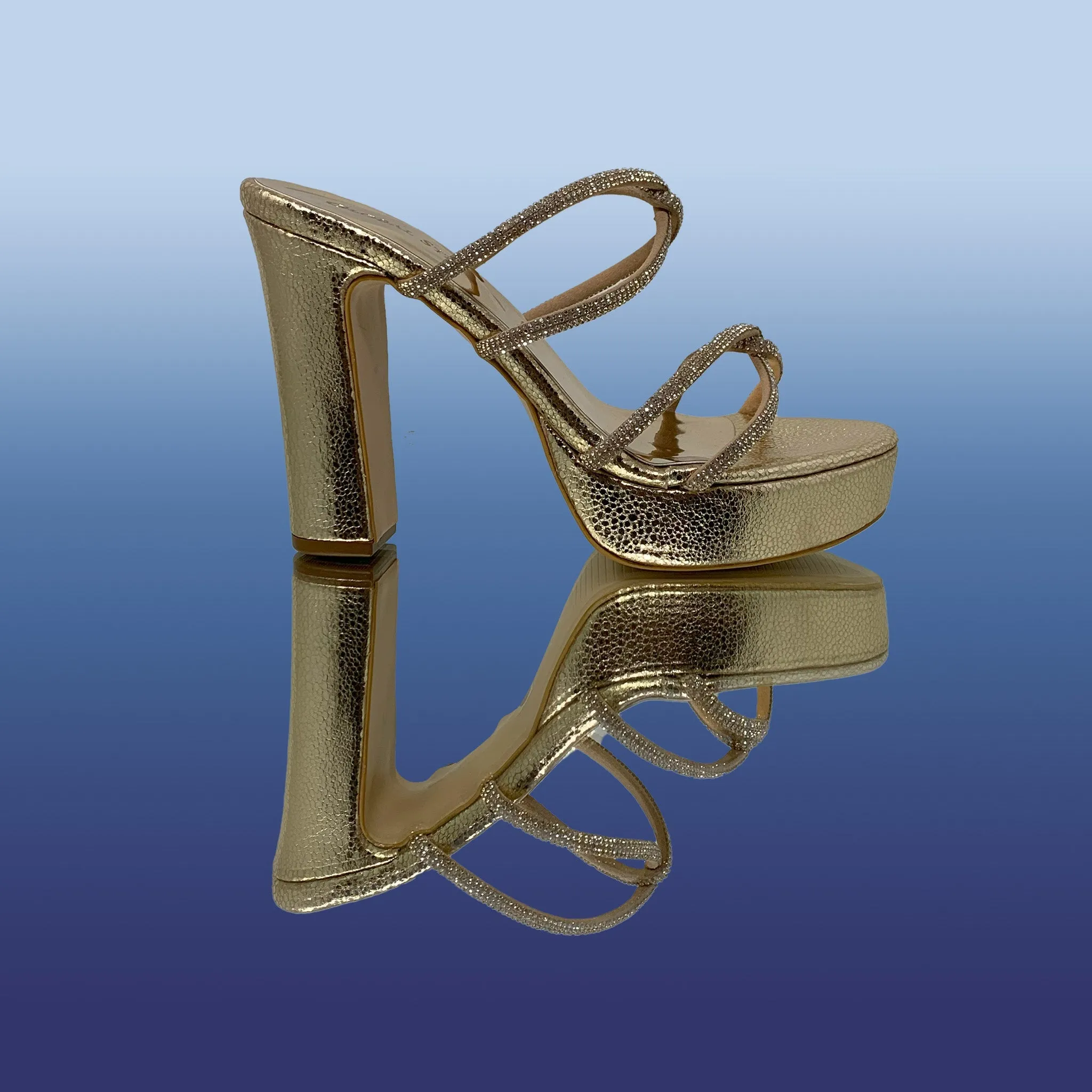 Elegant Gold High Heels