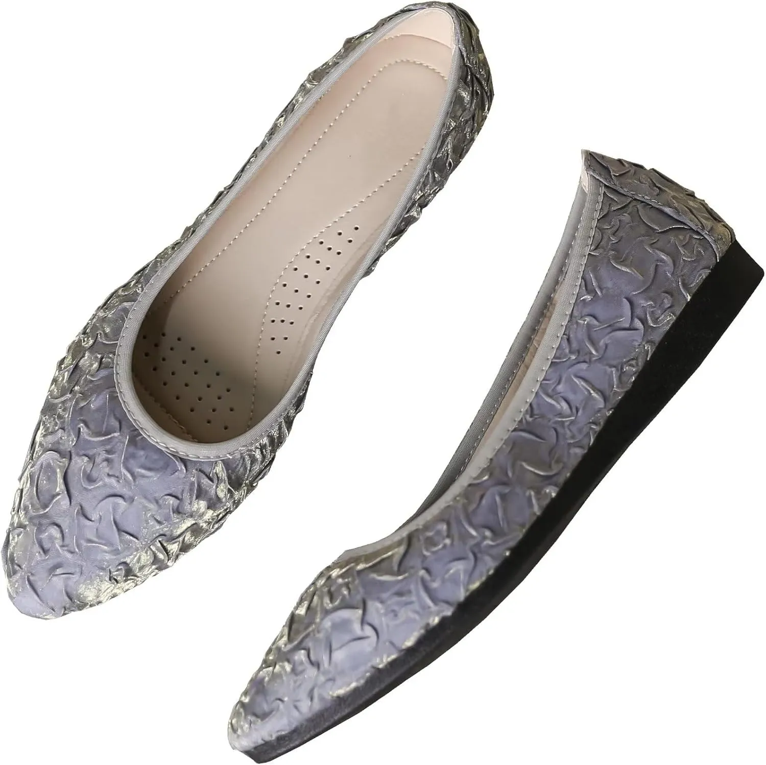 INEELUYI Soft Ballets Flats for Women Pointy Toe Comfortable Dress Ballerina Flats Shoes