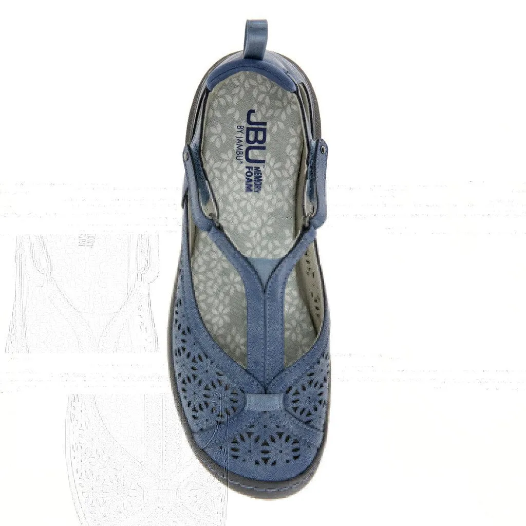 JBU Women's Daffodil Mary Jane Shoes- Denim