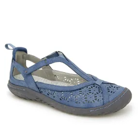 JBU Women's Daffodil Mary Jane Shoes- Denim