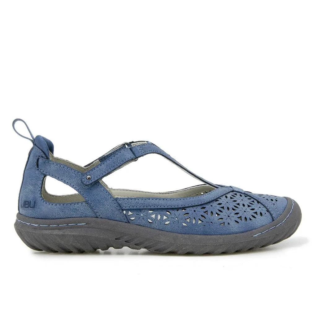 JBU Women's Daffodil Mary Jane Shoes- Denim