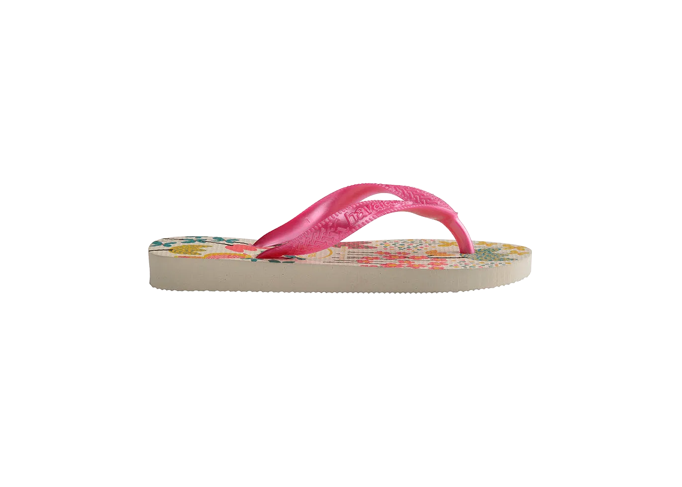 Kids Flores Flip Flops