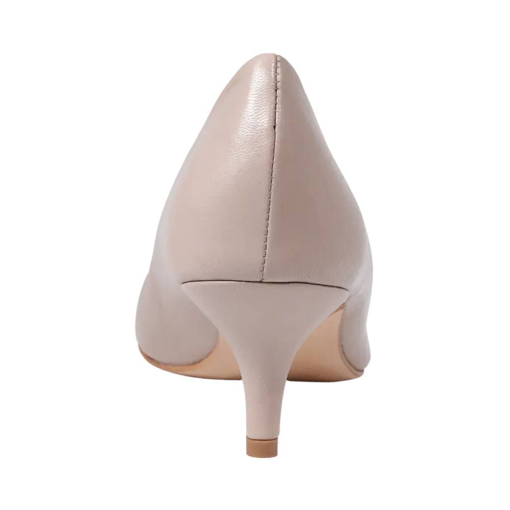 Ladies Genuine Leather Elegant Court Heel in Tortora by Aliverti (CRB125)