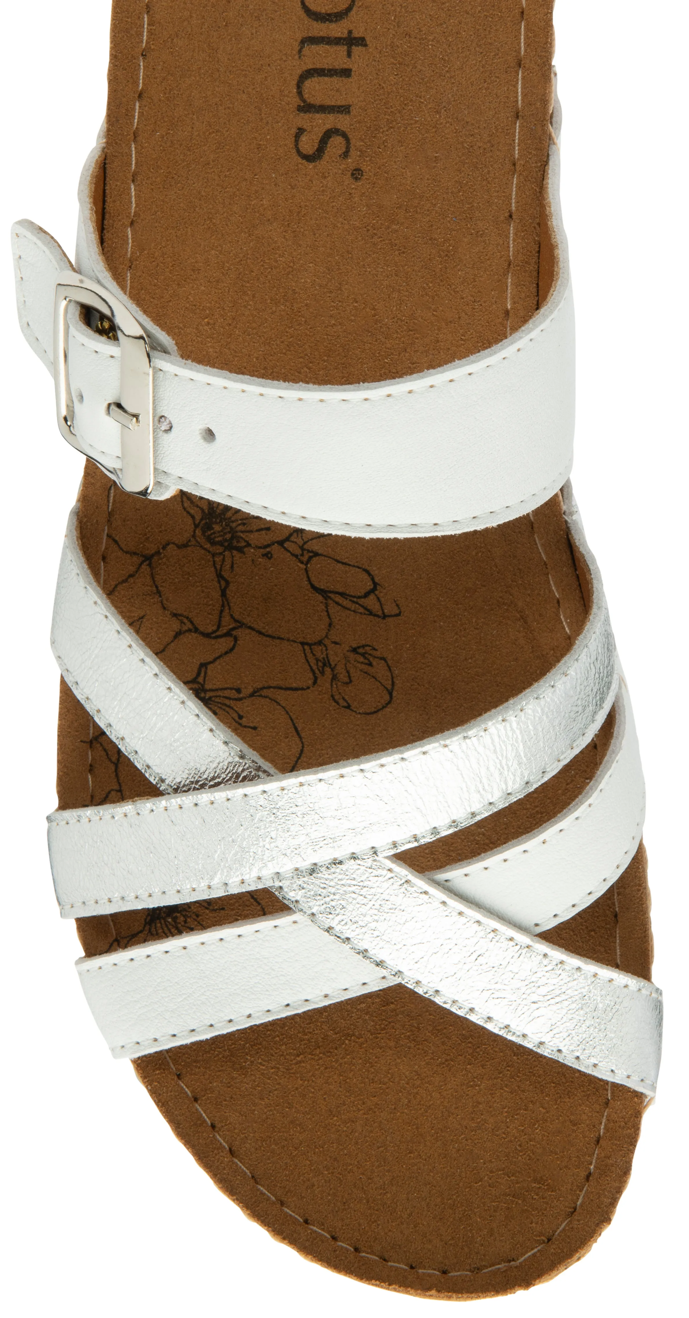 Lotus Casual Sandal Caterina WHITE ULP264
