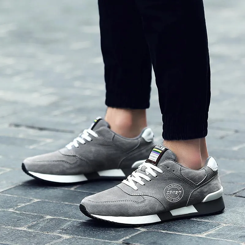 Men's Autumn/Winter Casual Suede Sneakers