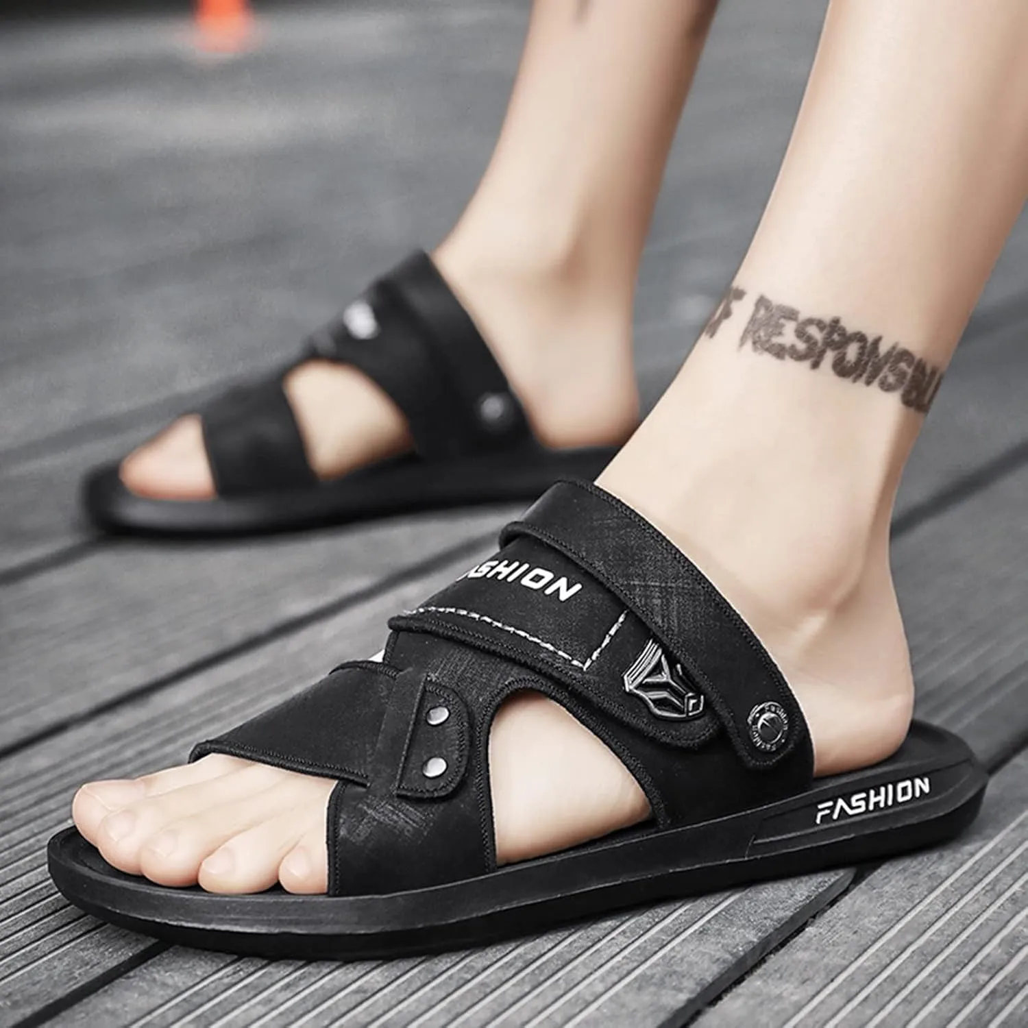 Mens Beach Sandals Sandal for Men Mens Sandals Comfort Outdoor Open Toe Breathable Casual Sandal