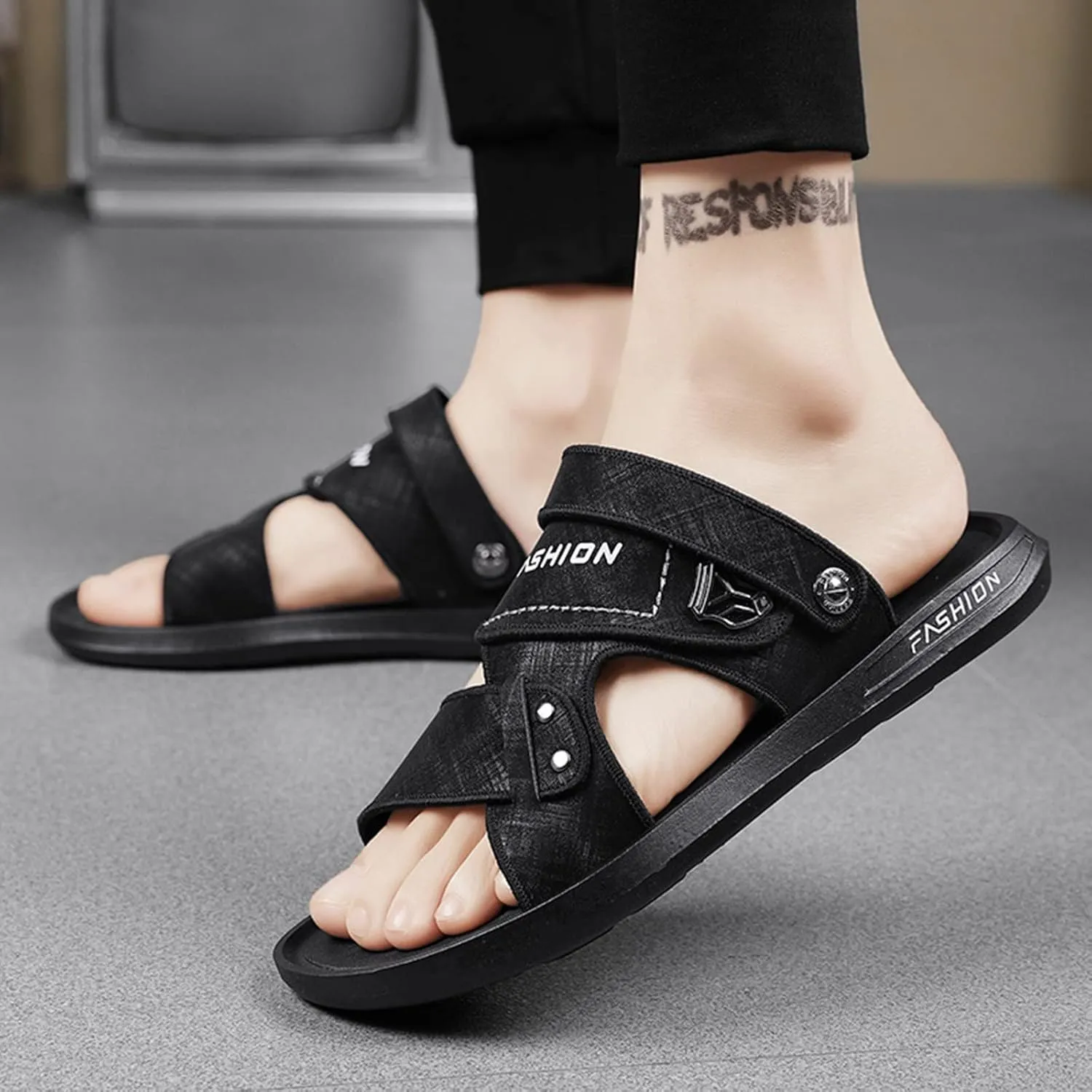 Mens Beach Sandals Sandal for Men Mens Sandals Comfort Outdoor Open Toe Breathable Casual Sandal