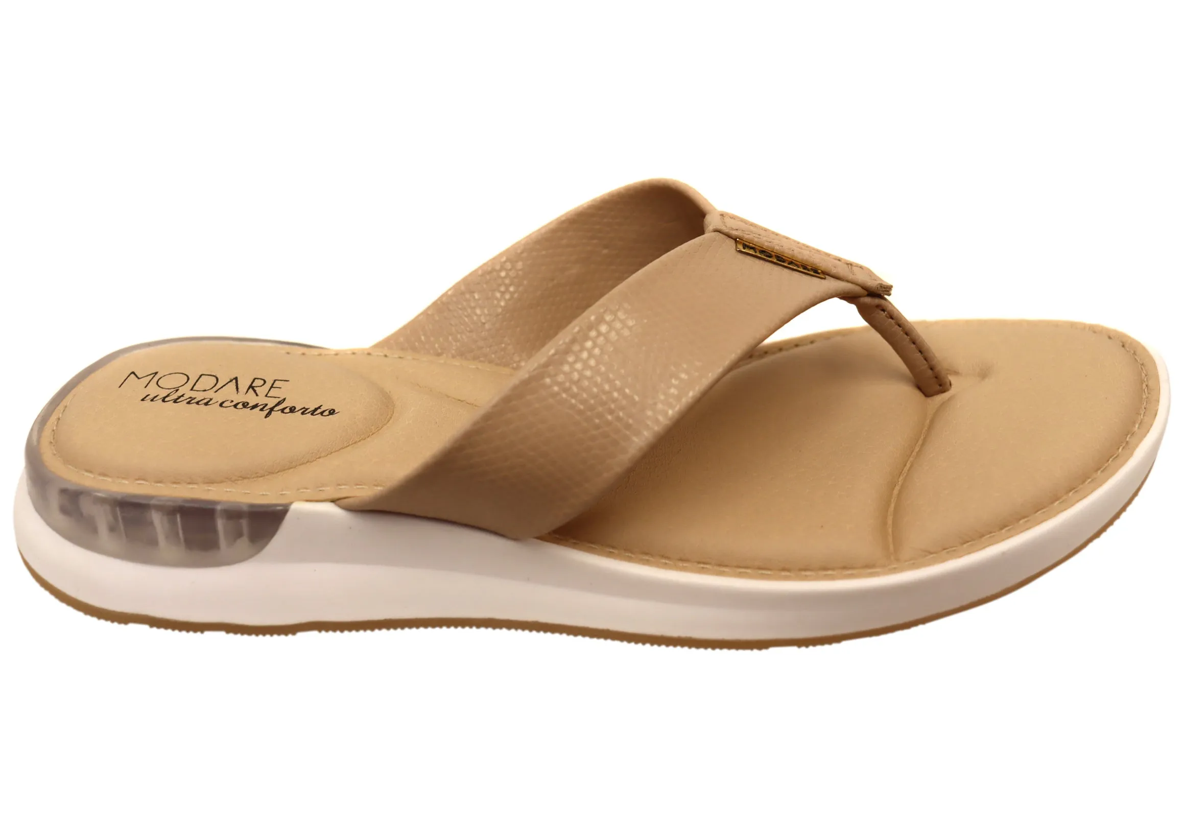 Modare Ultraconforto Velina Womens Comfort Brazilian Thongs Sandals