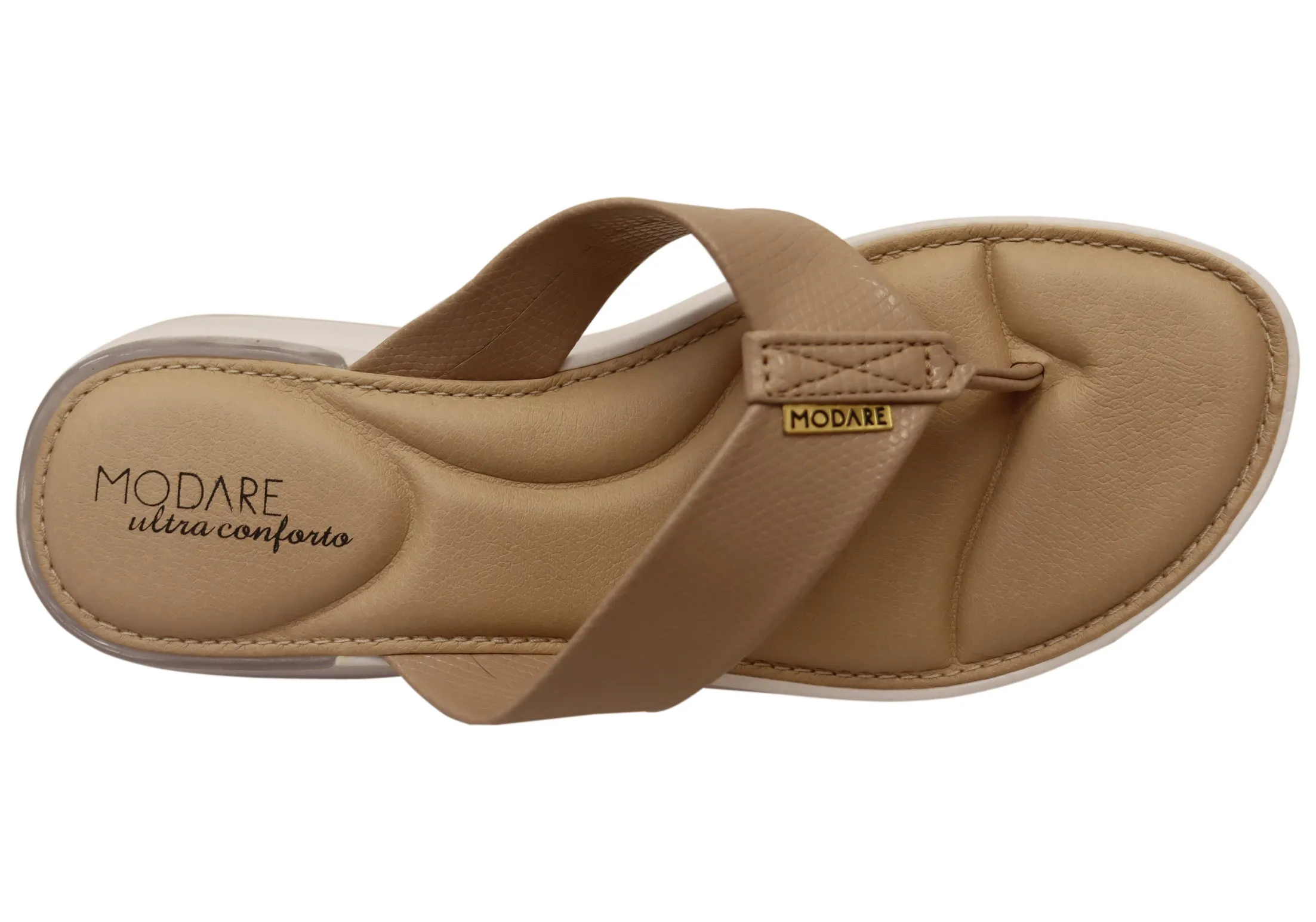 Modare Ultraconforto Velina Womens Comfort Brazilian Thongs Sandals