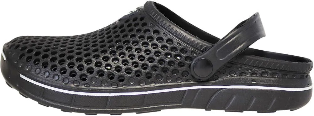 Norty WOMENS 6-11 LIGHTWEIGHT CLOG BLACK