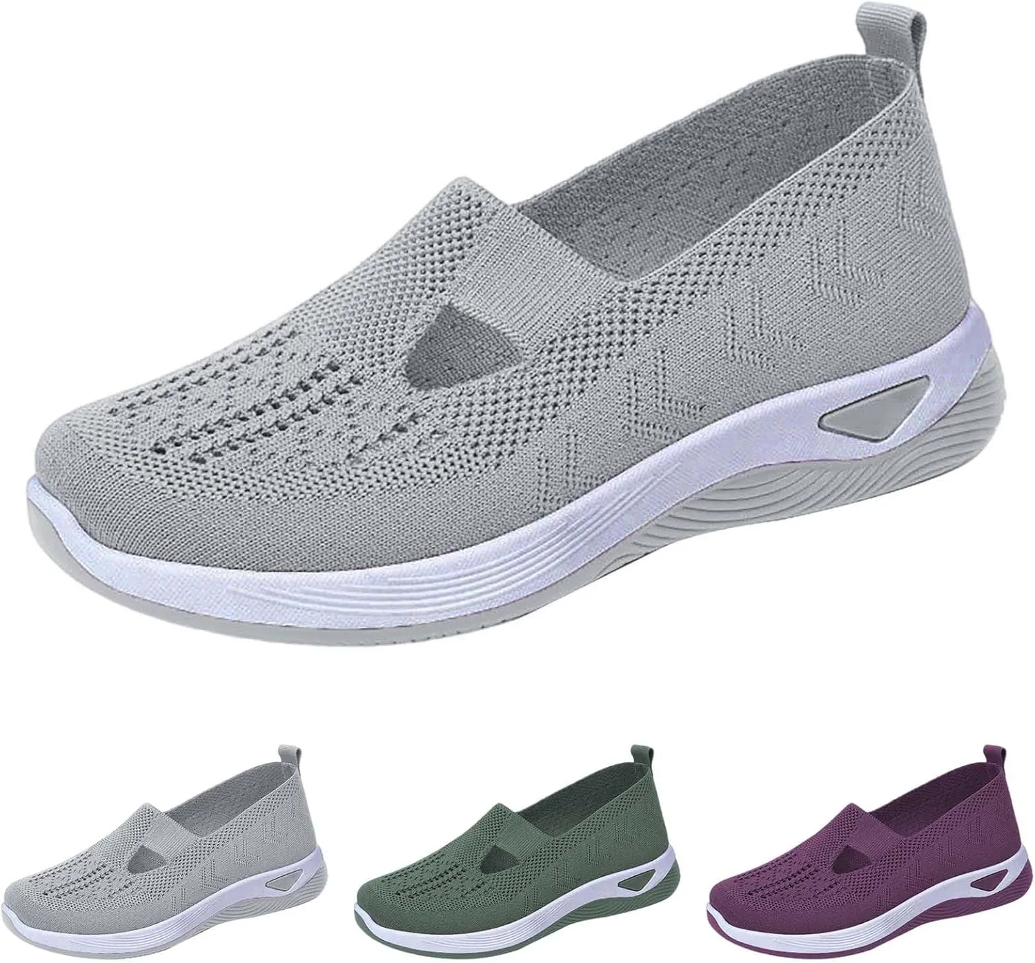 Orthopedic Shoes for Women Woven Orthopedic Mens Running Shoes Wide Feet Men Casual Shoes Men's Fashion Sneakers Brown Tennis Shoe Casual Loafers