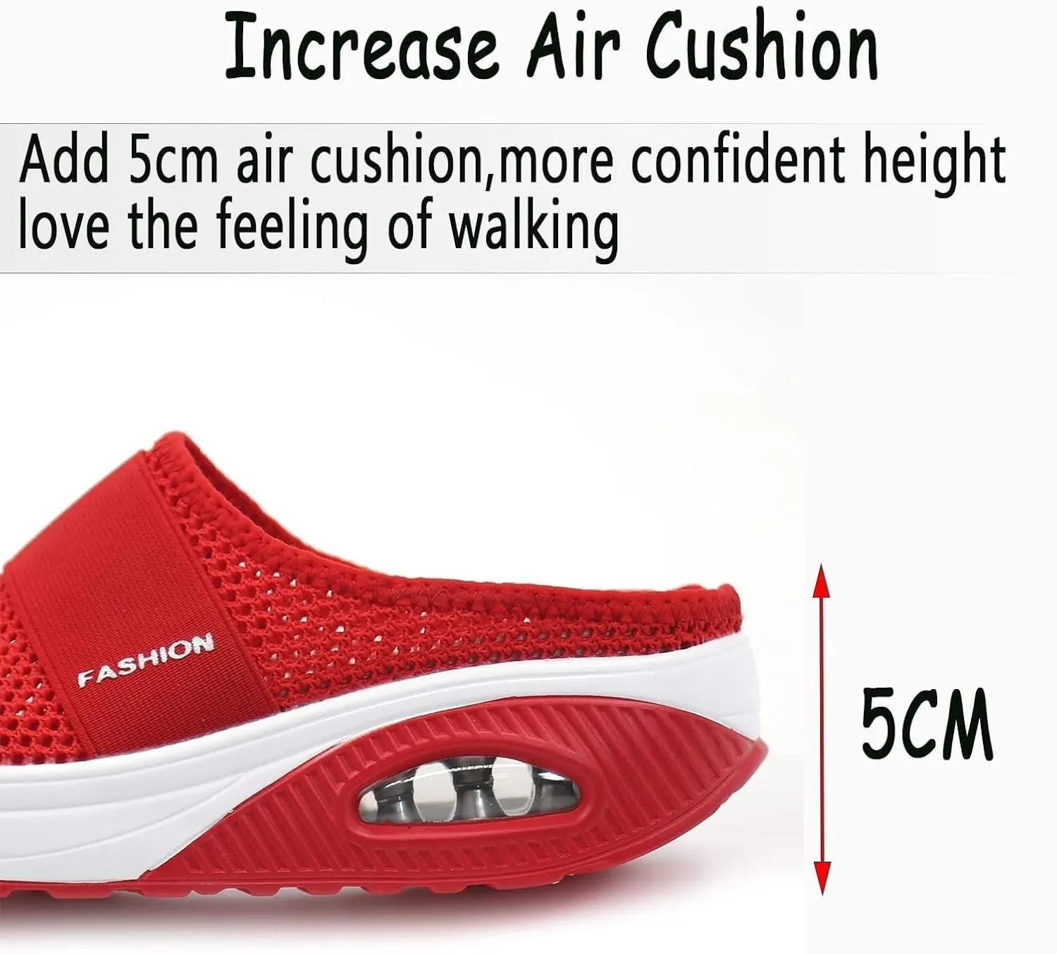 Orthopedic Slippers for Women Comfort Wear Orthowear Shoes Diabetic Shoes Sandals Air Cushion Slip On Walking Shoe with Arch-Support Womens Comfortorthowear Shoe Breathable Slippers