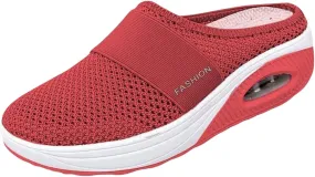 Orthopedic Slippers for Women Comfort Wear Orthowear Shoes Diabetic Shoes Sandals Air Cushion Slip On Walking Shoe with Arch-Support Womens Comfortorthowear Shoe Breathable Slippers
