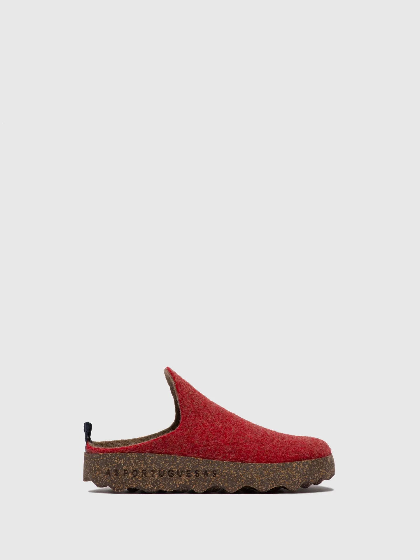 Round Toe Mules COME Red