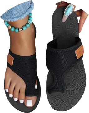 Sandals for Women 2025 Comfortable Breathable Hollow Mesh Slide Sandals with Arch Support Orthopedic Beach Sandals