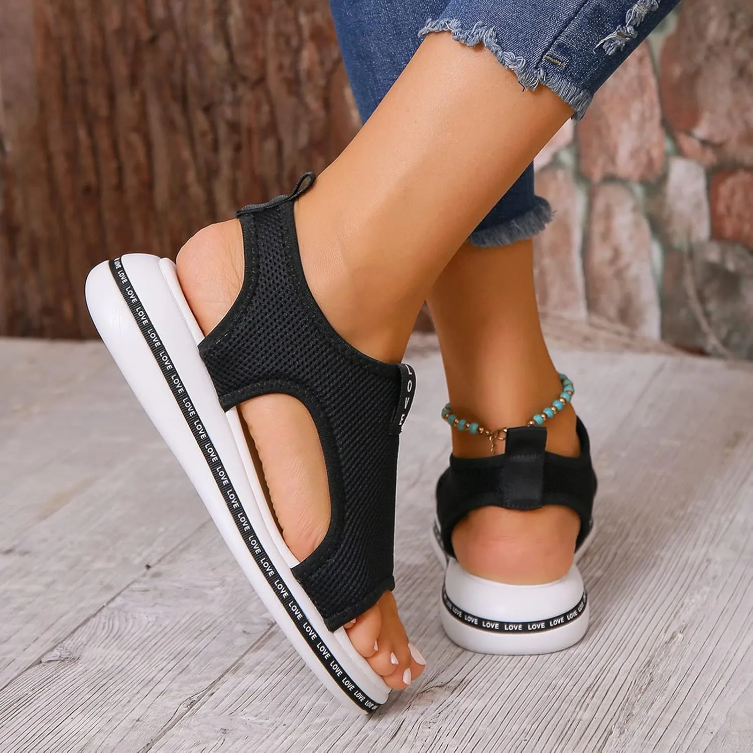 Sandals for Women Orthopedic Walking Sandals Arch Support Sandal Comfortable Plantar Fasciitis Shoes 2025