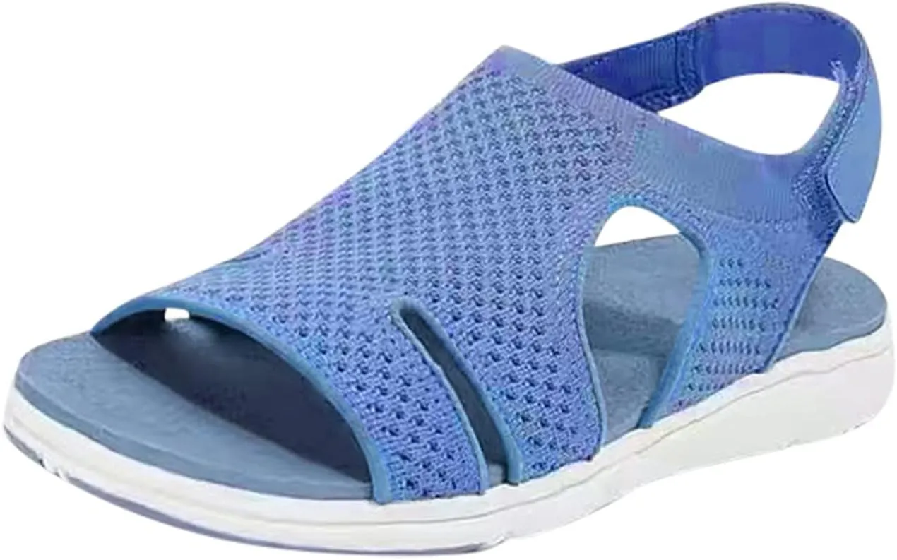 Sport Sandals for Women Orthopedic Sandals Walking Slippers with Arch Support Non-Slip Breathable Sandals Beach