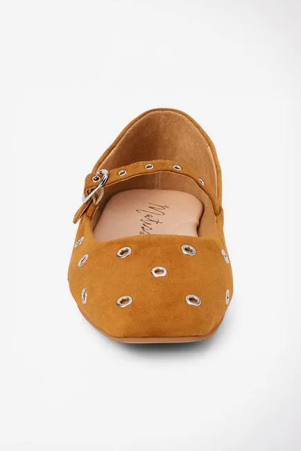Tobacco Mick Ballet Flat