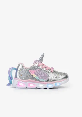 Unicorn Sneakers with Lights