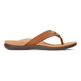Vionic Women's Aloe Flip Flops- Mocha